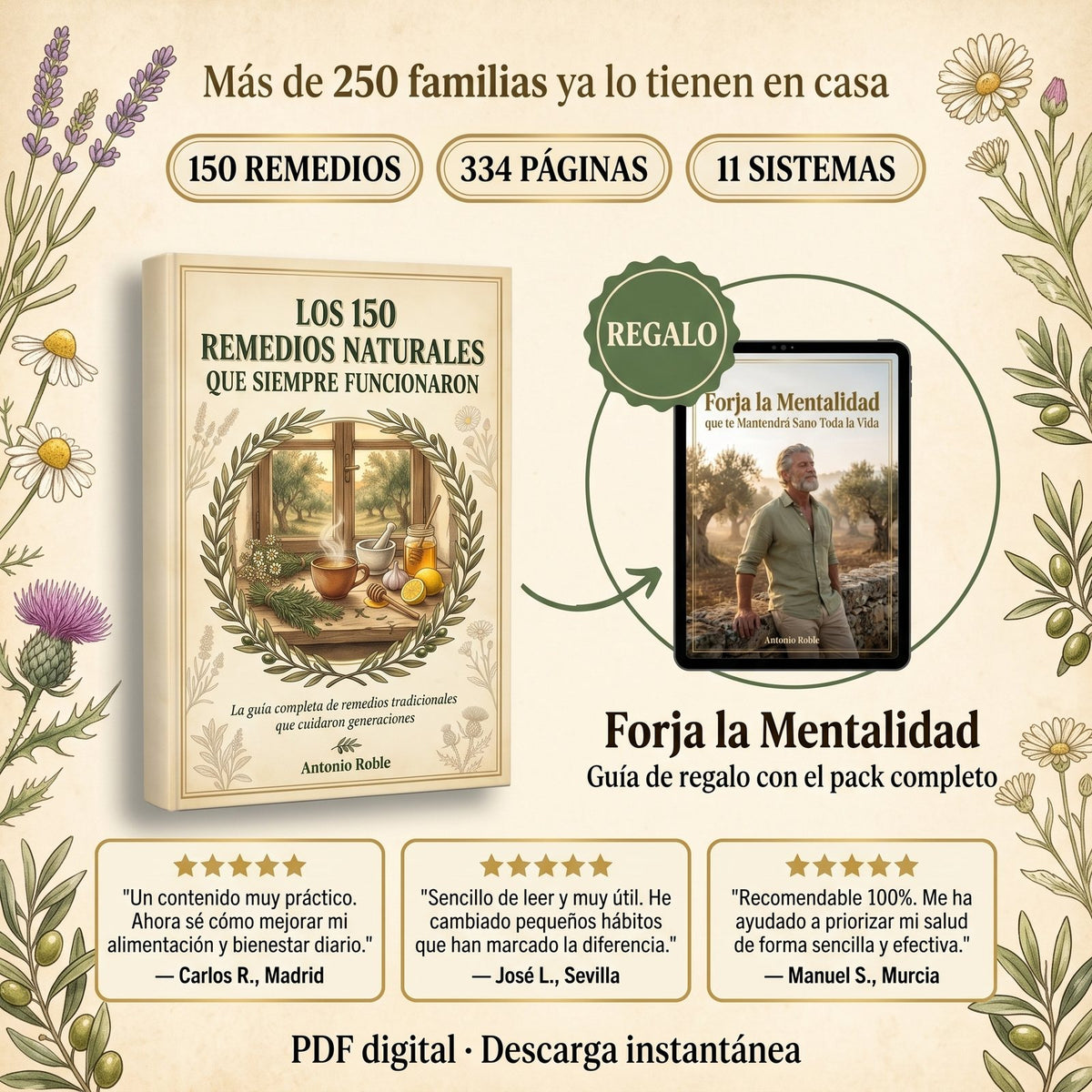 Los 150 Remedios Naturales que Siempre Funcionaron