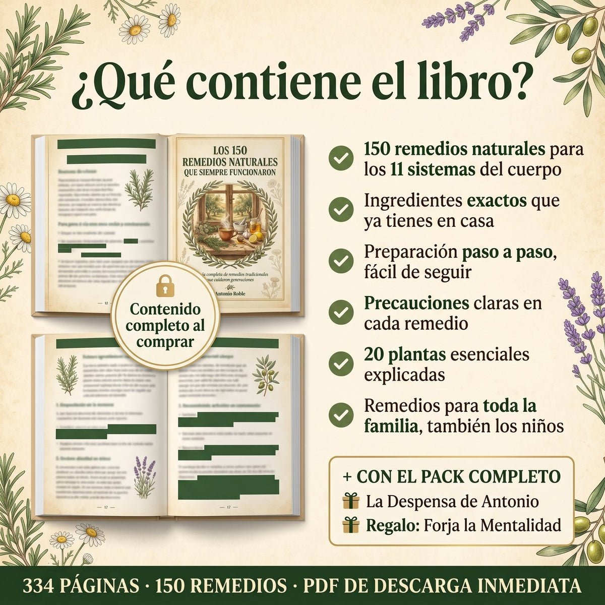 Los 150 Remedios Naturales que Siempre Funcionaron