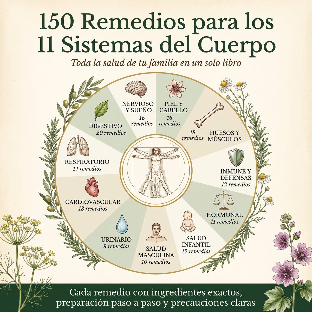 Los 150 Remedios Naturales que Siempre Funcionaron